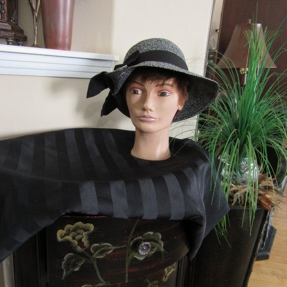 New Ladies fancy woven hats - Nice Bow - Picture 3 of 6